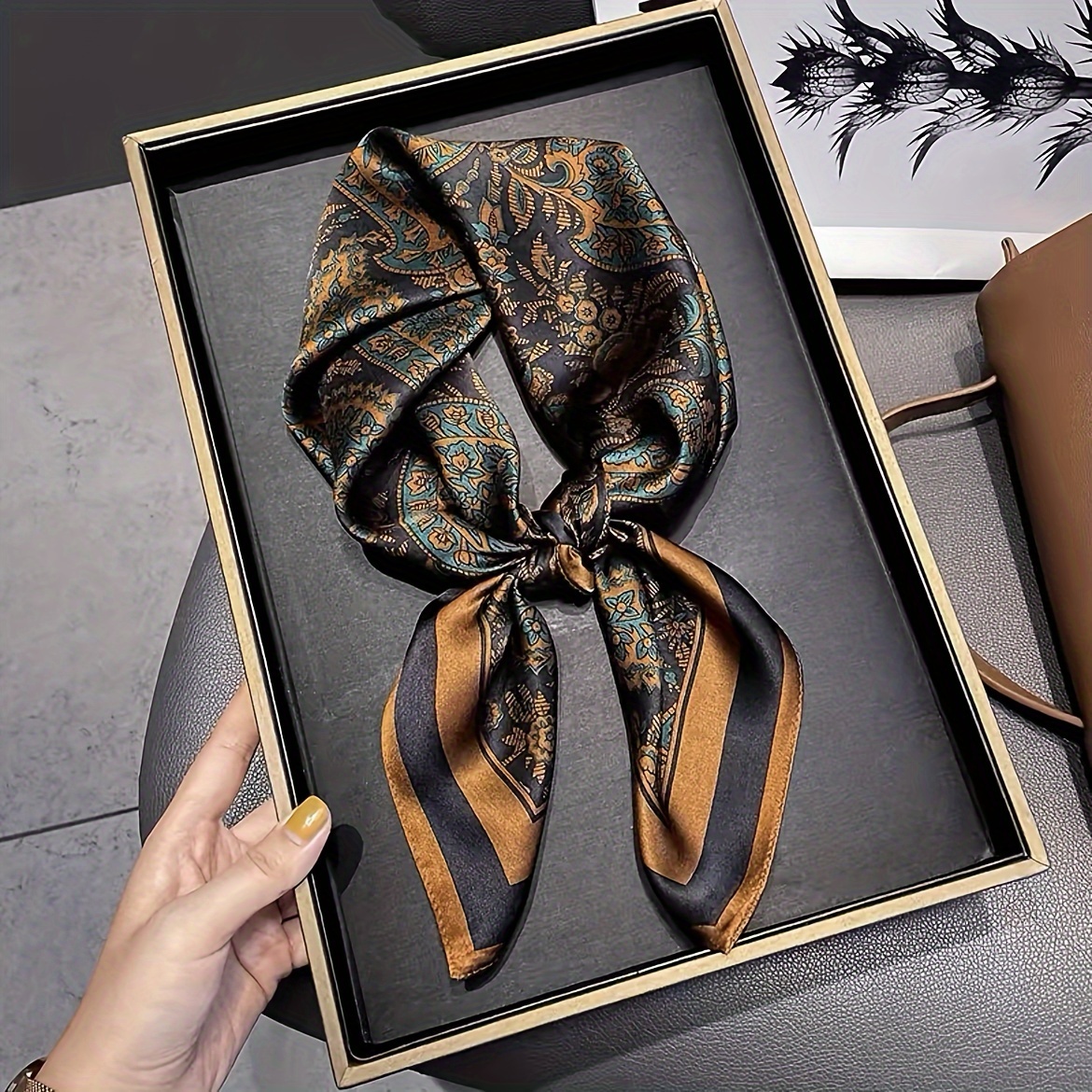 Fashionable Imitation Silk Sca - огляд і ціна Headband Summer Knit