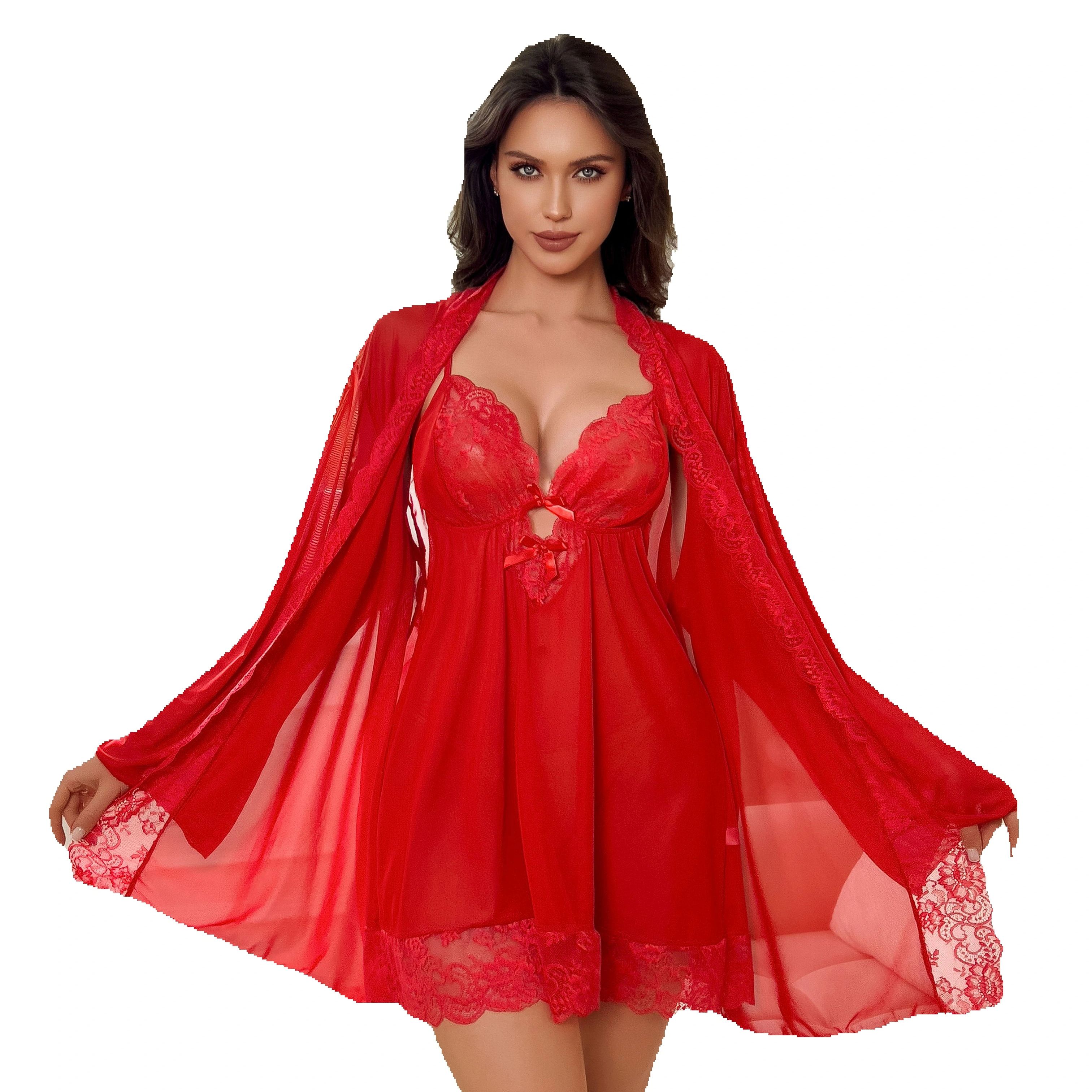 Plus Size Women Sexy Red Sheer - огляд і ціна Kimono Sheer Floral