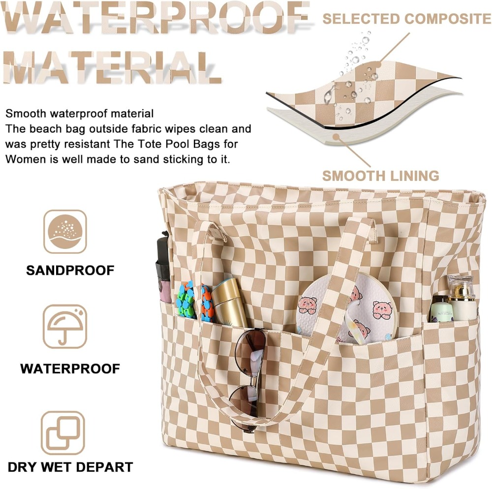 Extra Large Waterproof Beach T - огляд і ціна Tote Bag Beach