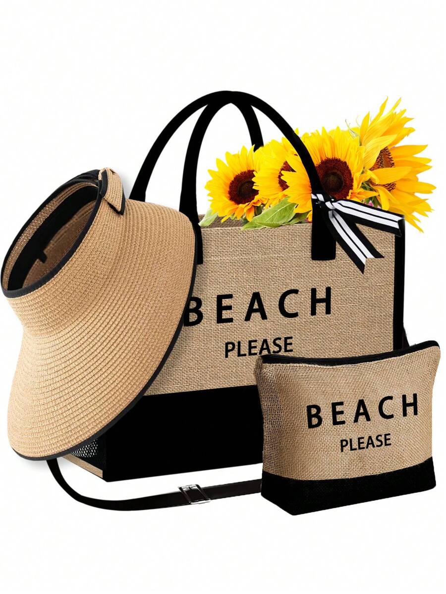 Beach Tote Bag Set With Sun Vi - огляд і ціна Tote Bag Beach