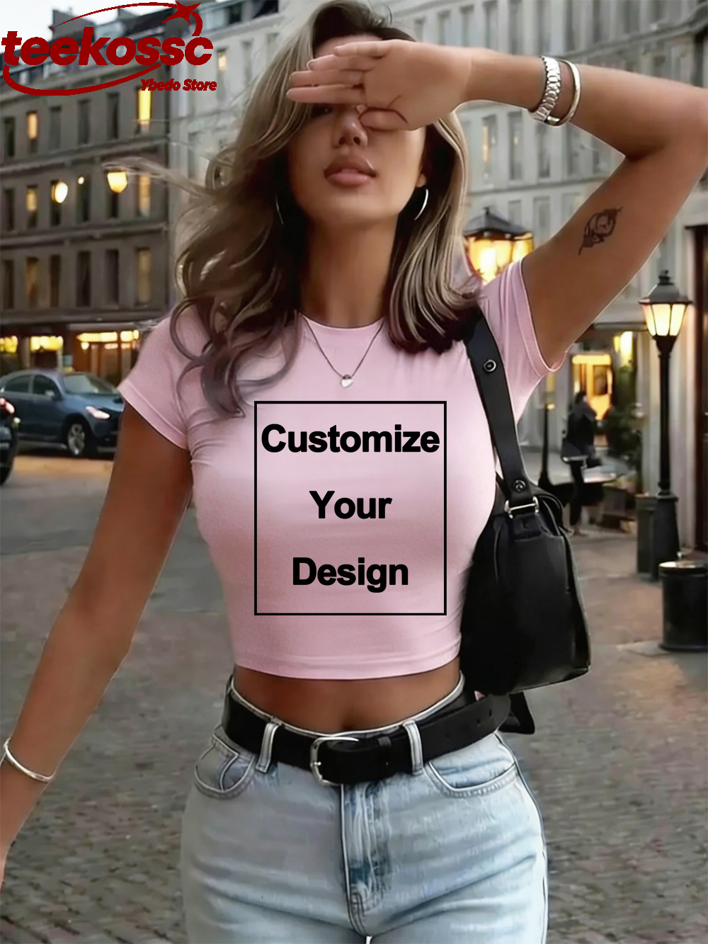 Custom Womens Cotton Crop Tops - огляд і ціна Crop Top Crochet