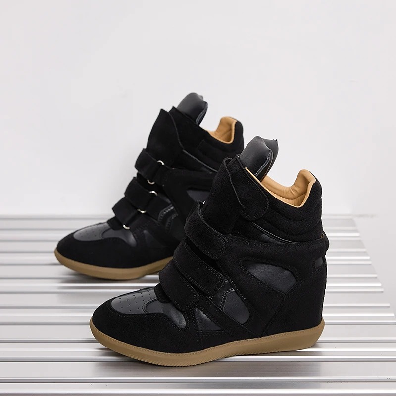 Women Ankle Boots Genuine Leat - огляд і ціна Wedge Espadrille Women