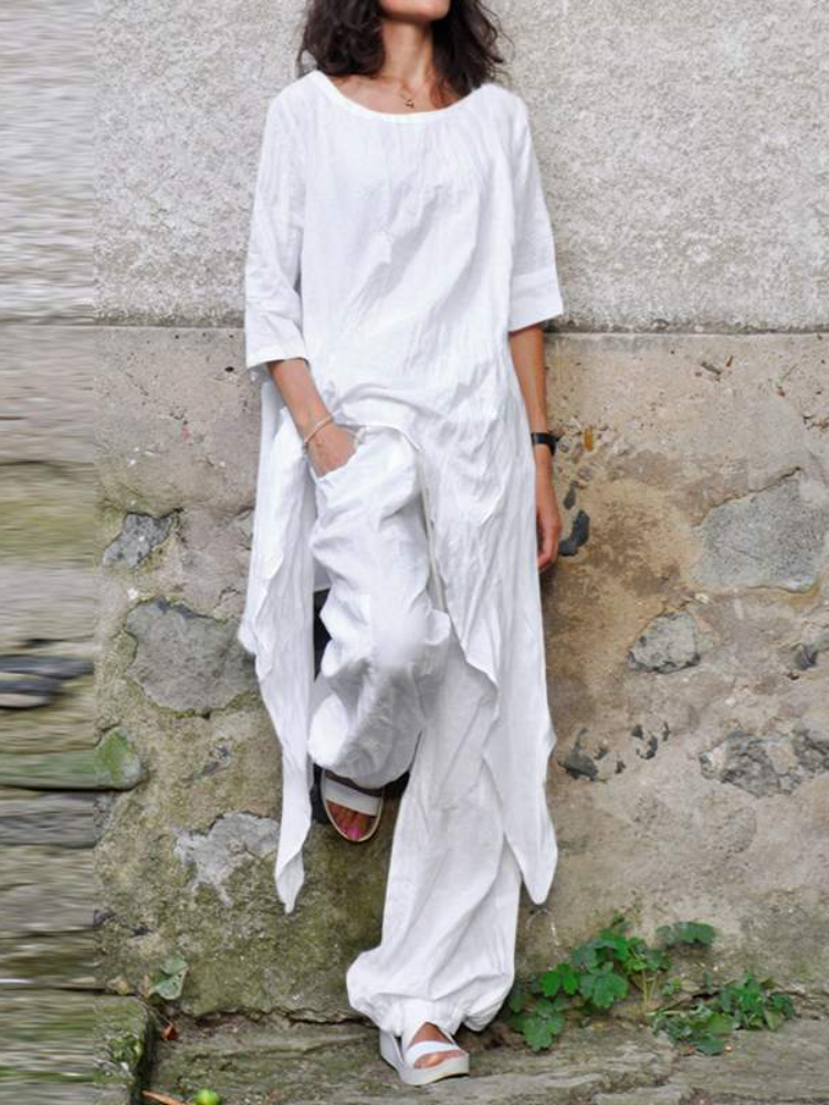 2024 Summer New Fashion Casual - огляд і ціна Linen Pant Wide