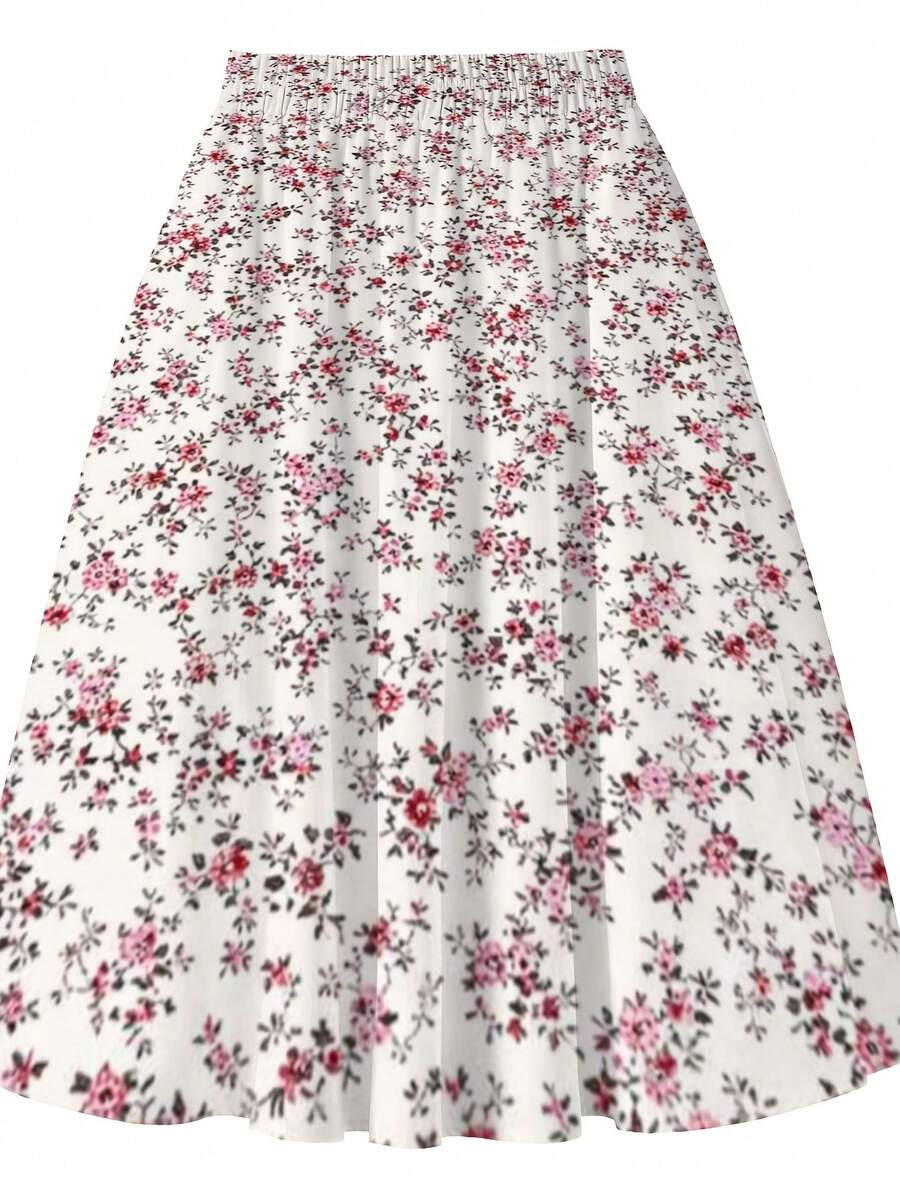 Oversized Floral Midi Skirt Pi - огляд і ціна Midi Skirt Floral