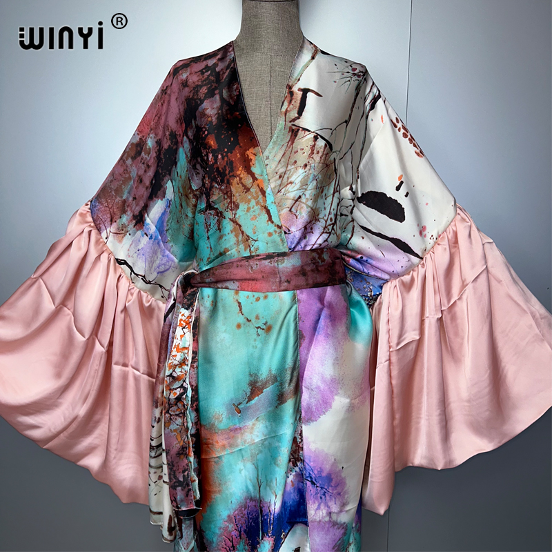WINYI Summer Kimono party dres - огляд і ціна Cover Up Kaftan