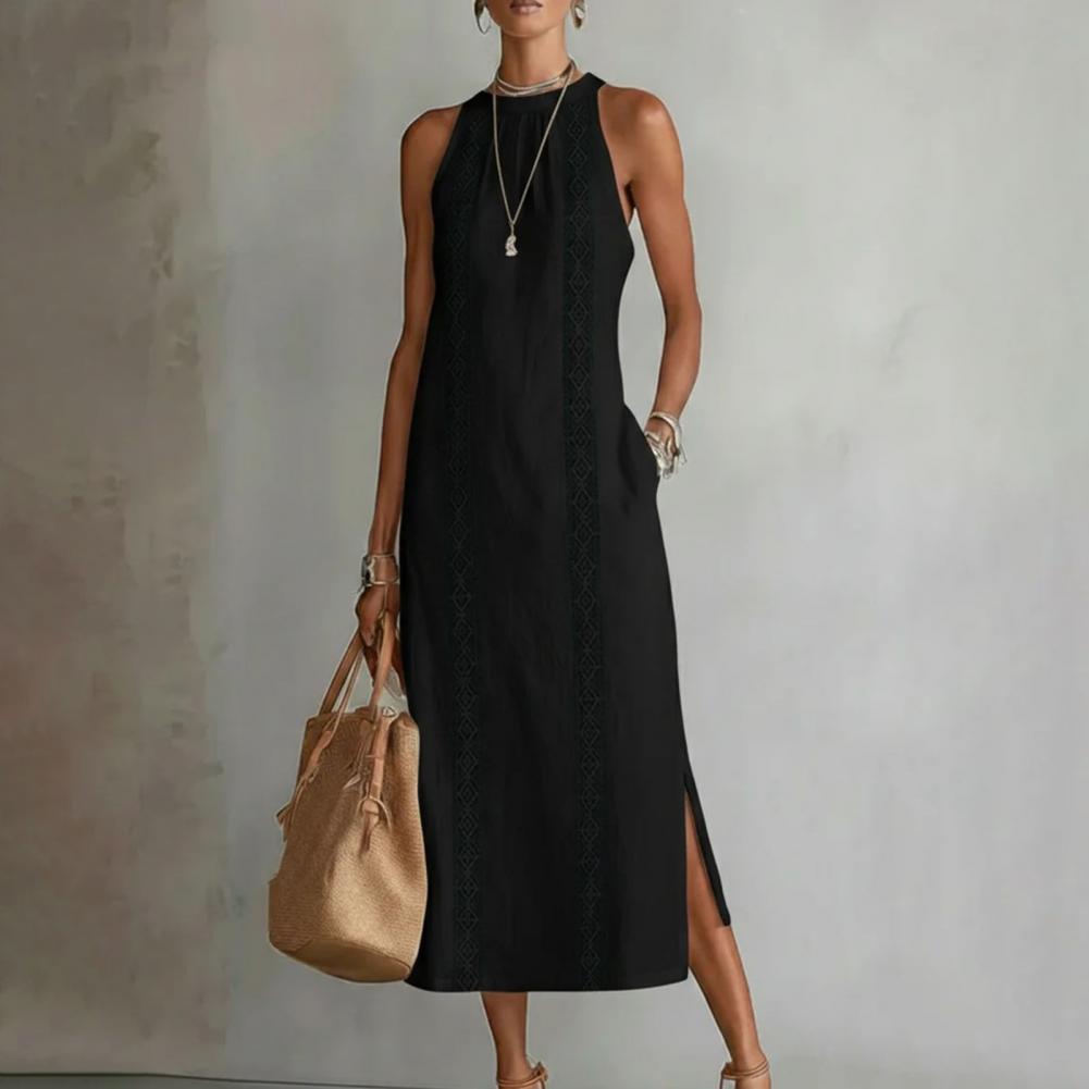 2026 Summer Dress for Women Sl - огляд і ціна Linen Dress Wrap