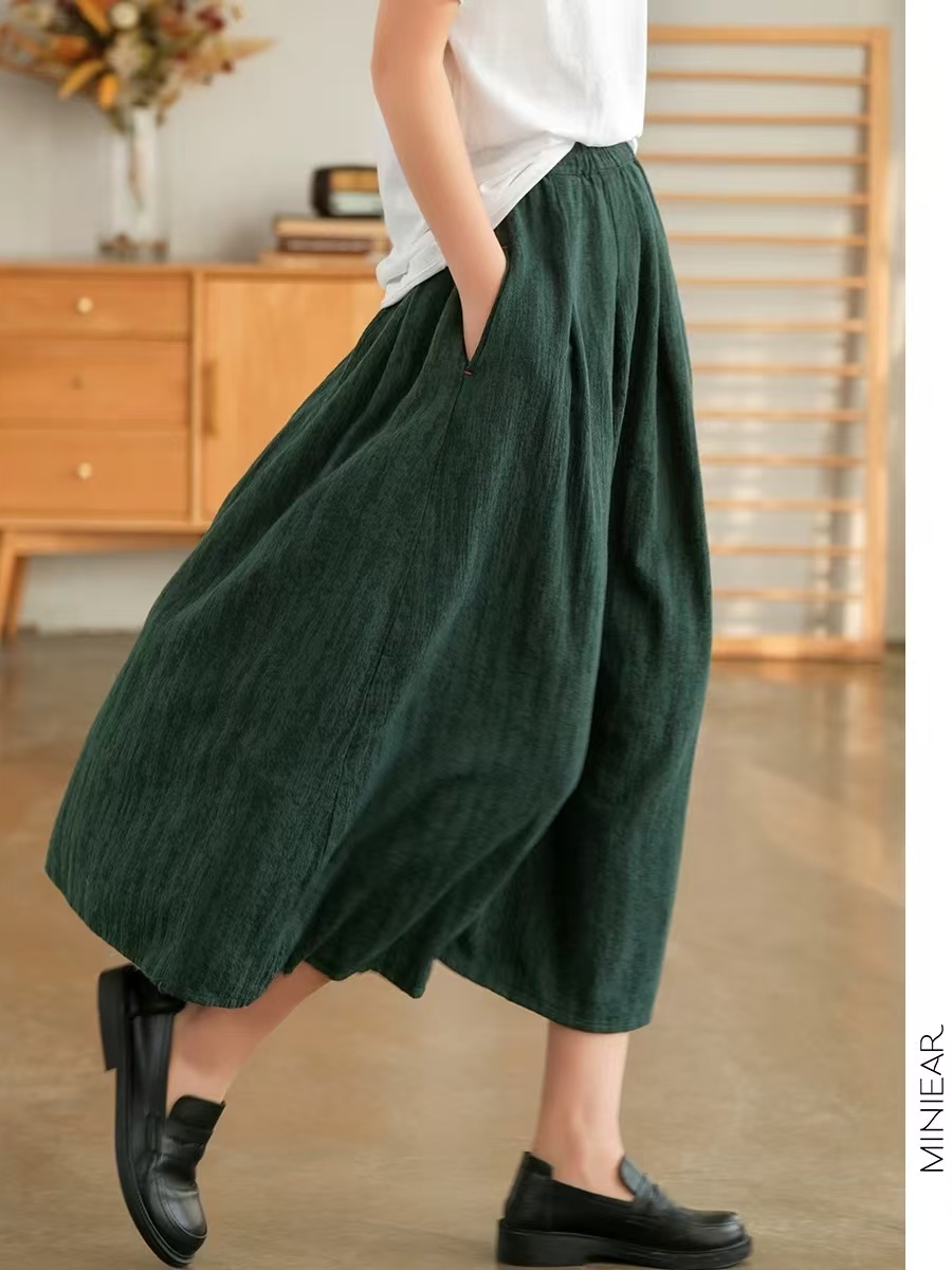 New 2025 Autumn Pure Color Flo - огляд і ціна Midi Skirt Floral
