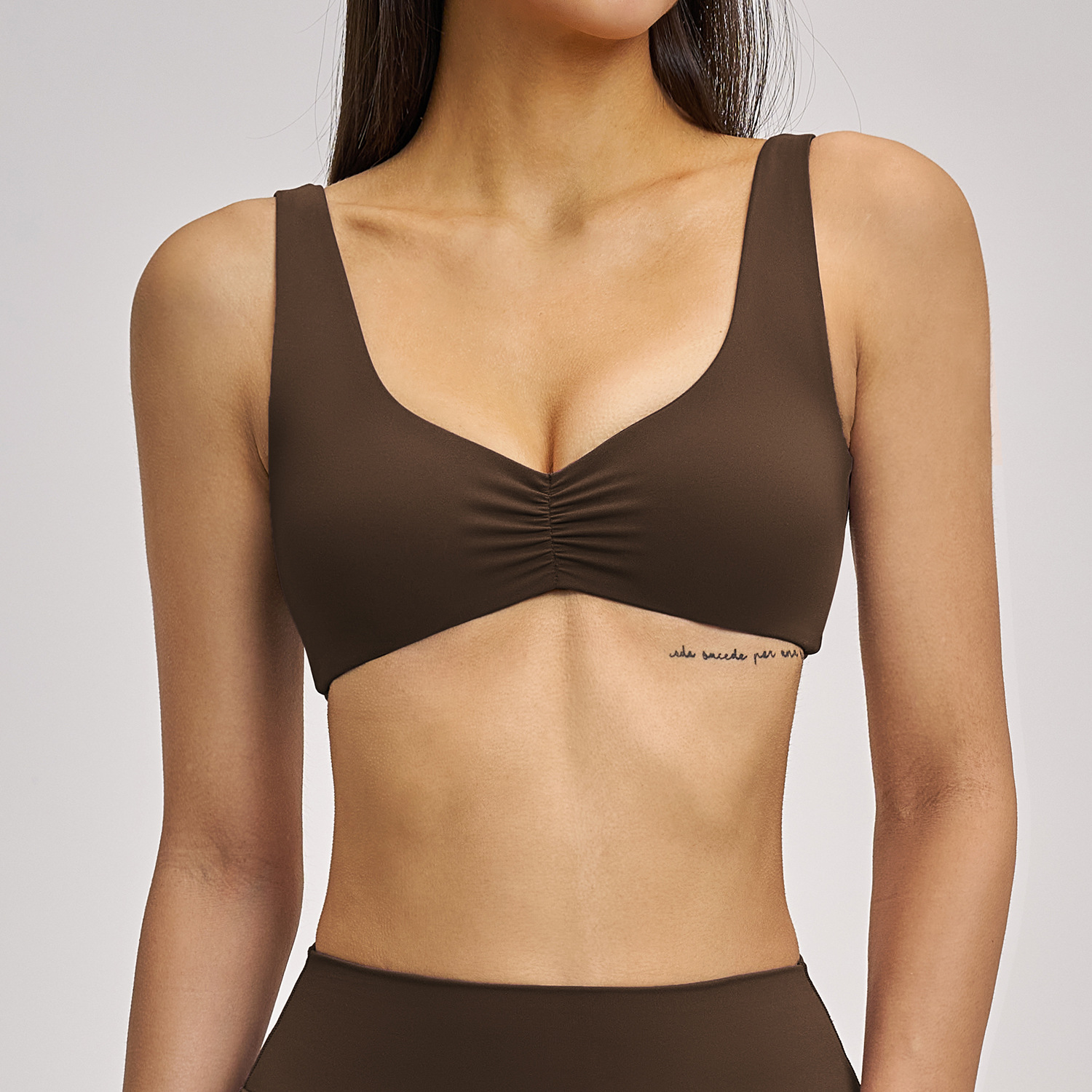 Sports Bra Women Top Push Up F - огляд і ціна Bralette Triangle Set