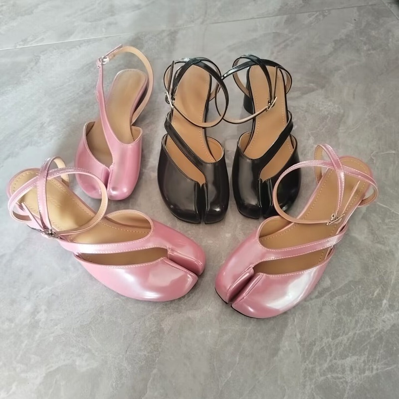Mary Jane Split-Toe Shoes New  - огляд і ціна Sandal Strappy Heeled