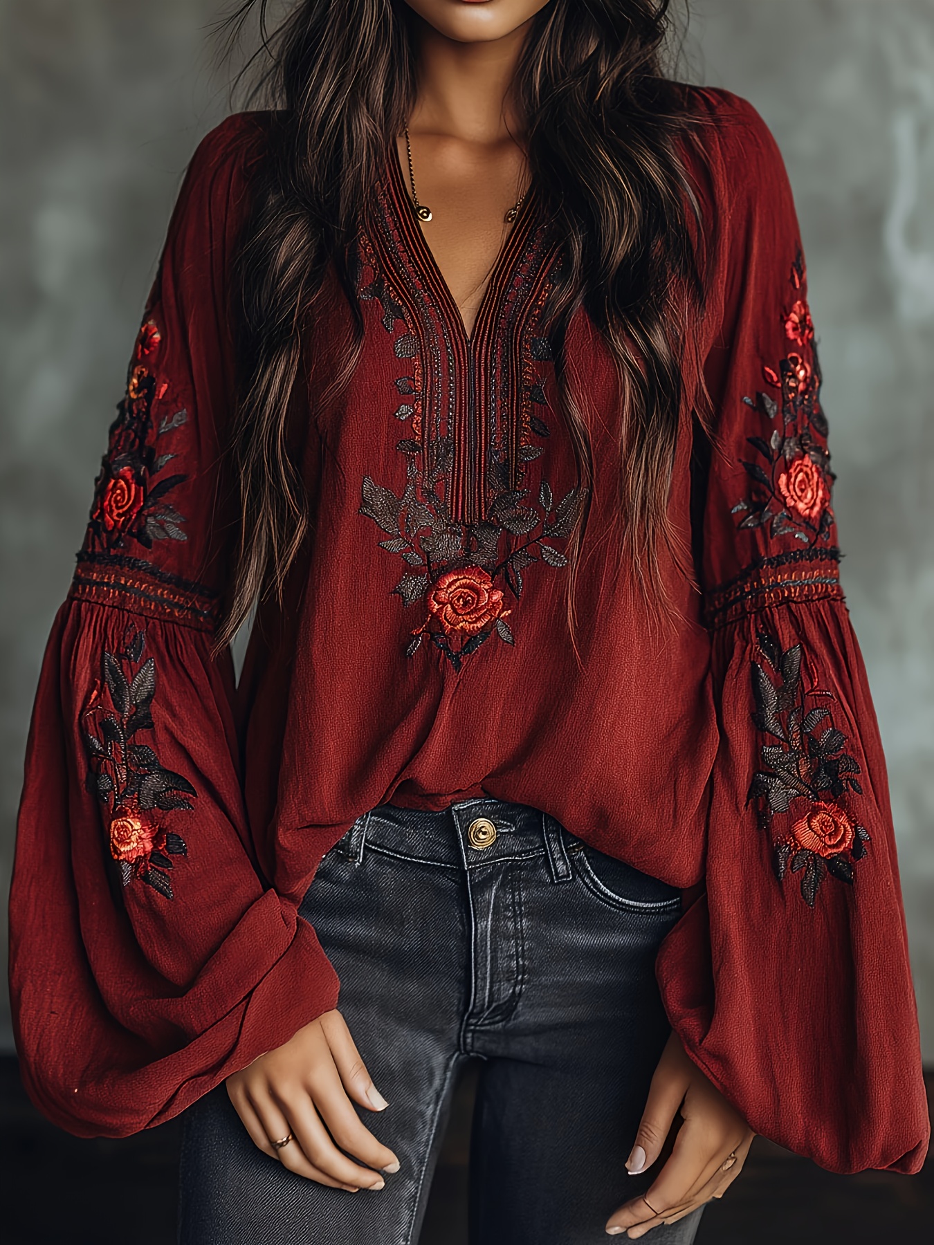 Women‘s Spring Blouse Retro Em - огляд і ціна Blouse Off Shoulder
