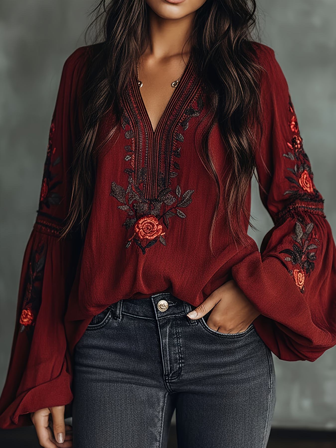 Women‘s Spring Blouse Retro Em - огляд і ціна Blouse Off Shoulder