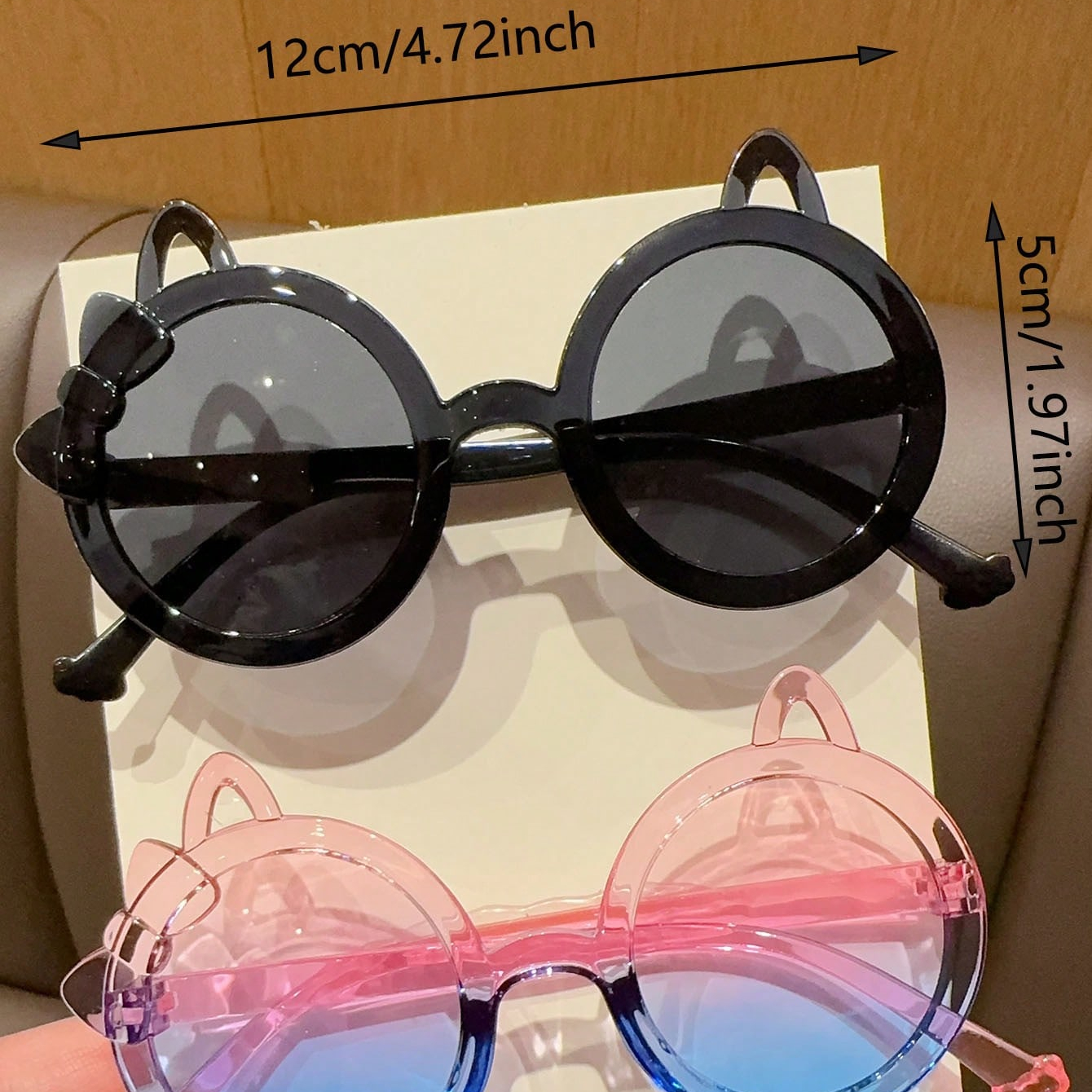 2/4Pcs 2025 Newest Cute Fashio - огляд і ціна Sunglasses Cat Eye