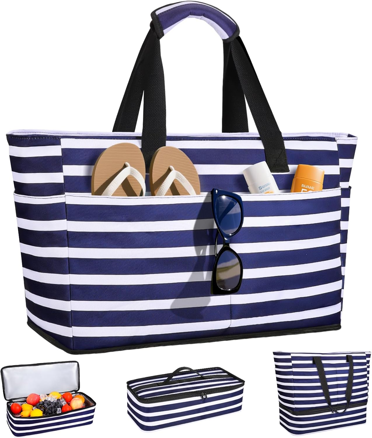 Beach Bag with Cooler, 49L Wat - огляд і ціна Tote Bag Beach