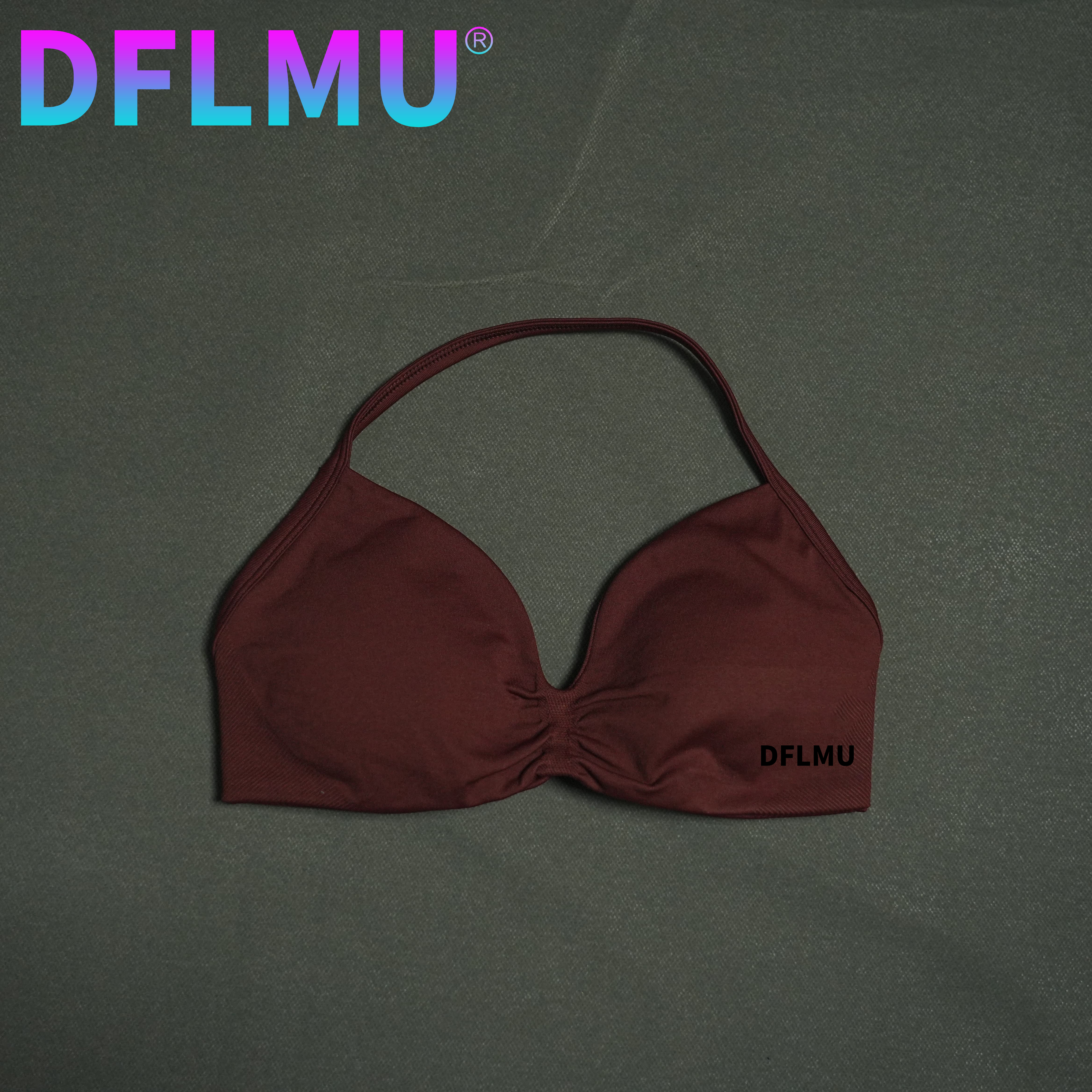 DFLMU Women Halter Sports Bra  - огляд і ціна Crop Top Crochet