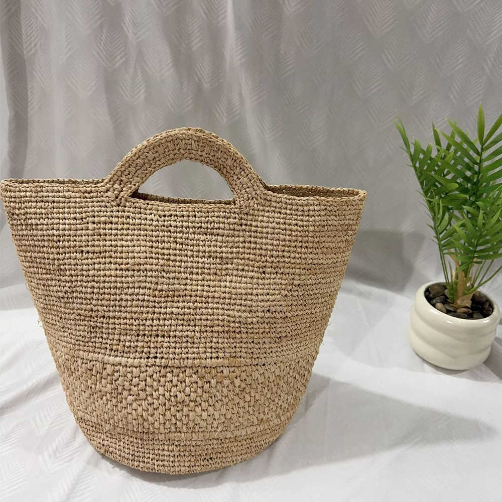 Bohemian Raffia Straw Bag Hand - огляд і ціна Crochet Bag Raffia