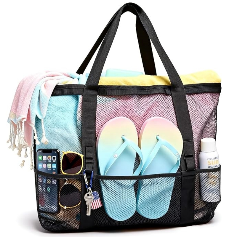 Travel Mesh Beach Bag for Wome - огляд і ціна Tote Bag Beach