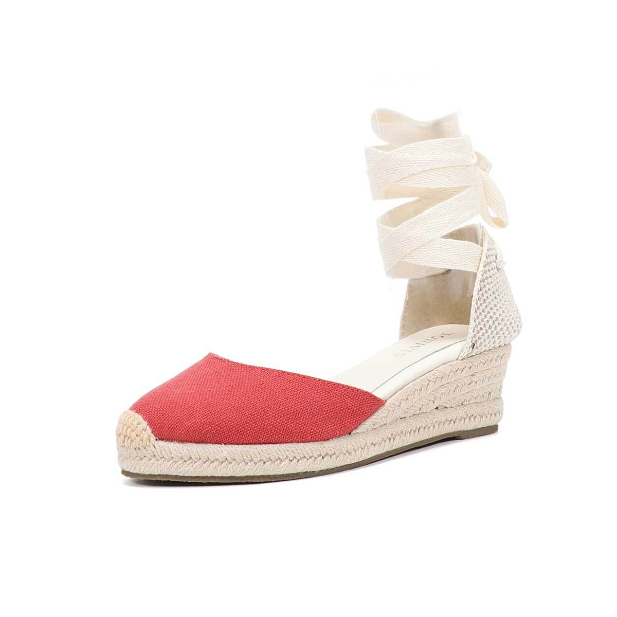 Women Wedge Espadrilles Lace U - огляд і ціна Wedge Espadrille Women