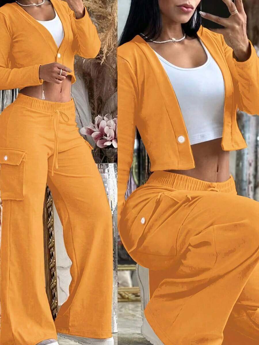 Womens 2 Piece Set Crop Top An - огляд і ціна Crop Top Crochet