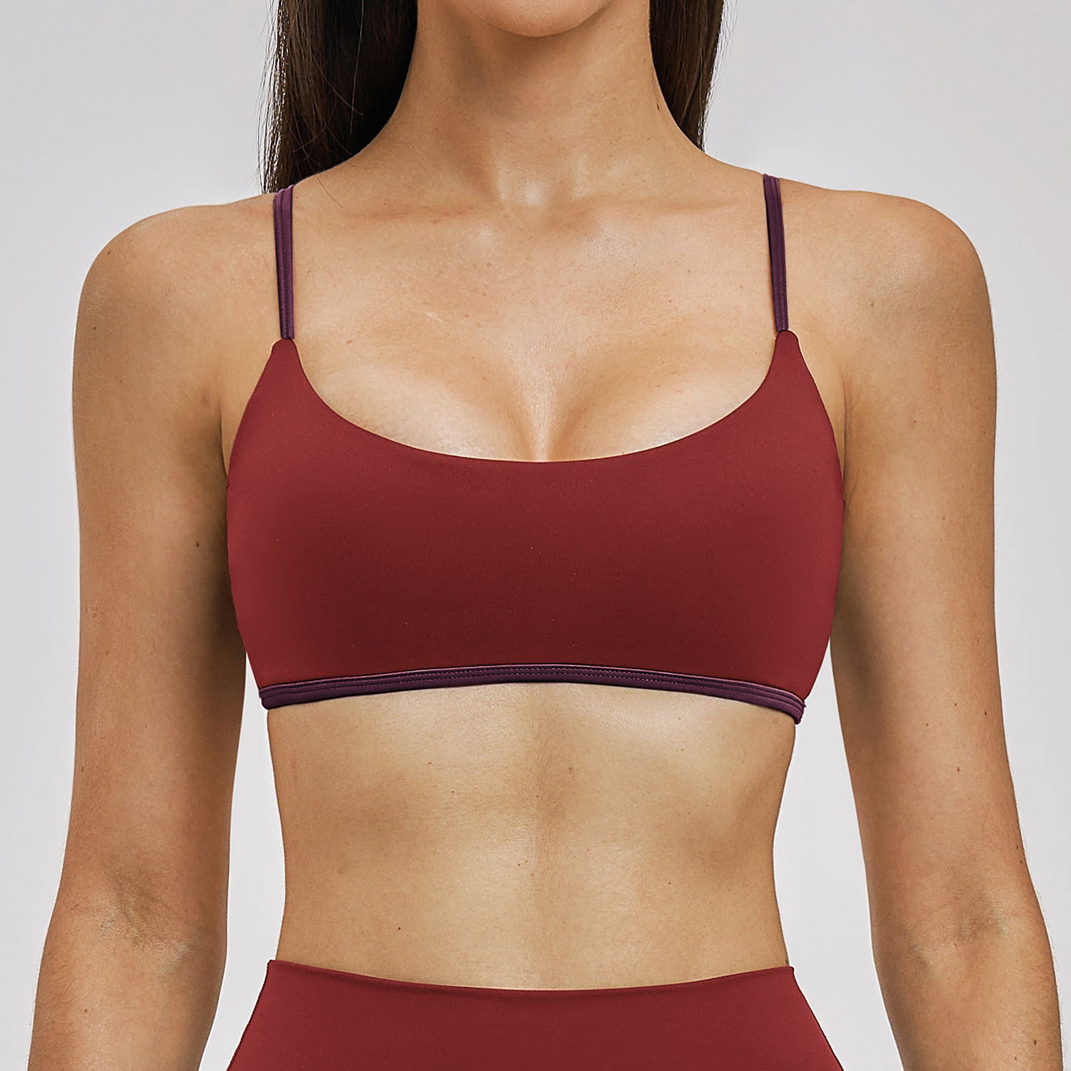 Sexy Women Sports Bra Push Up  - огляд і ціна Bralette Triangle Set