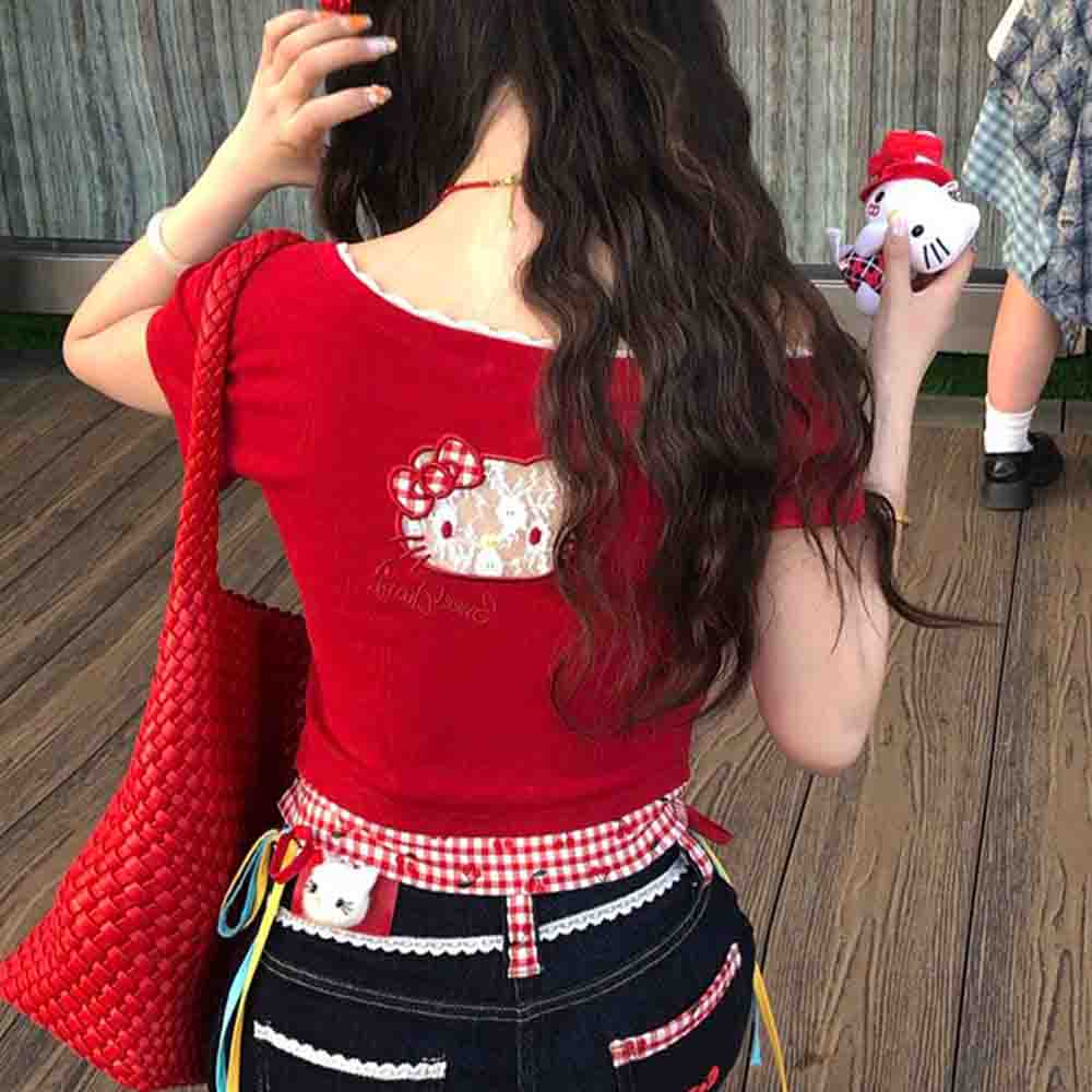 Hello Kitties Summer Women's S - огляд і ціна Blouse Off Shoulder