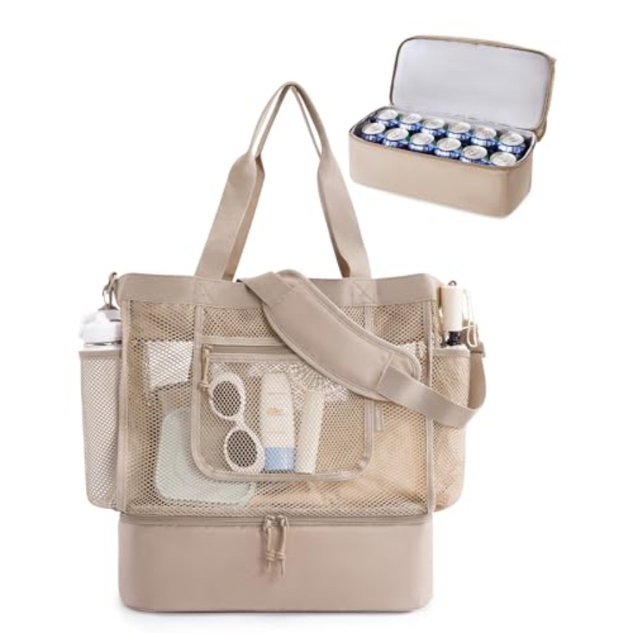 BAGSMART Beach Bag for Women M - огляд і ціна Tote Bag Beach