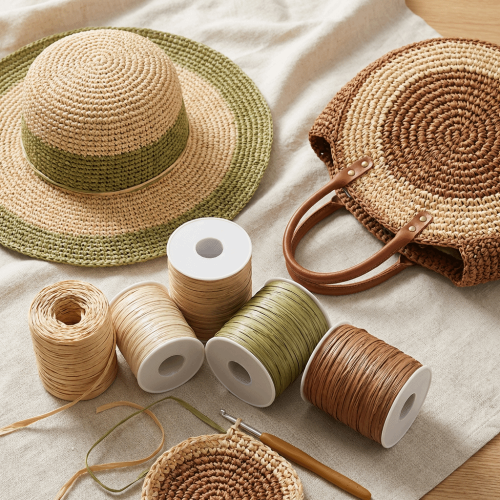 Premium Quality 120M Per Roll  - огляд і ціна Crochet Bag Raffia