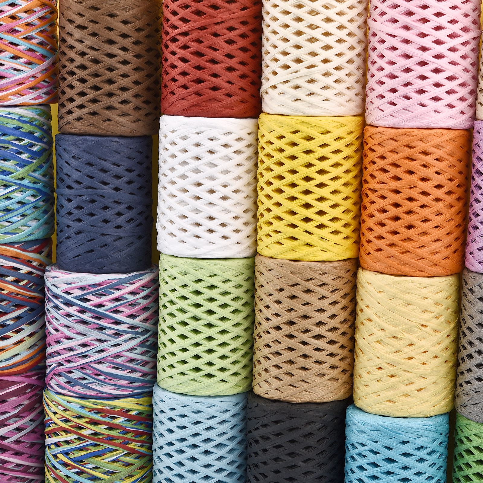 100M Natural Raffia Straw Yarn - огляд і ціна Crochet Bag Raffia