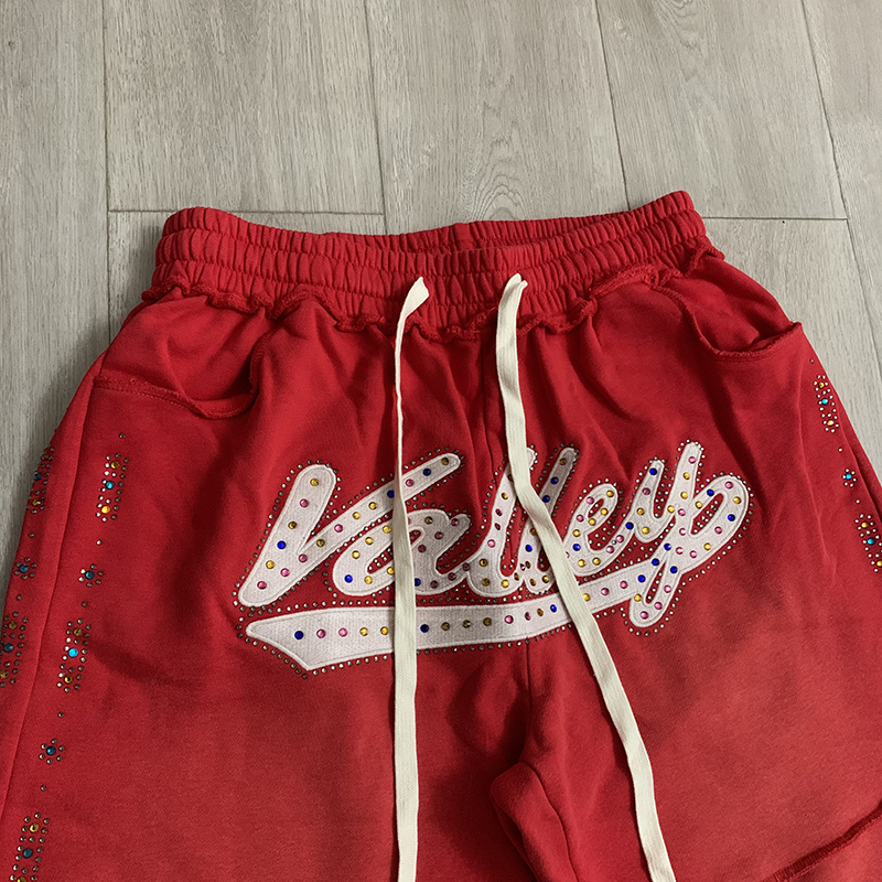 VALLEY Men Black Knee Casual S - огляд і ціна Shorts Denim Frayed