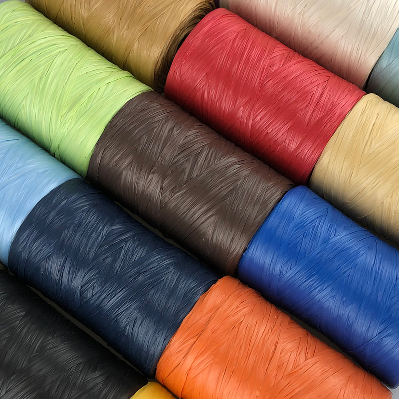 100g/pcs Flat Raffia Paper Yar - огляд і ціна Crochet Bag Raffia