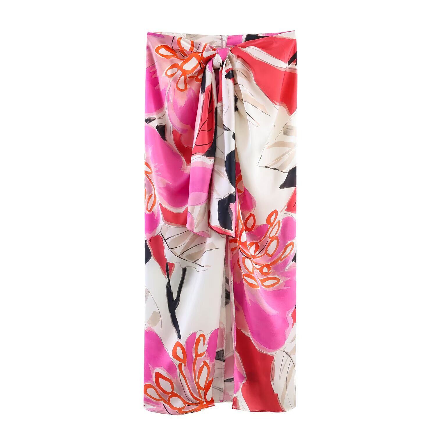 JNLEAOG Summer New Women's Sil - огляд і ціна Midi Skirt Floral