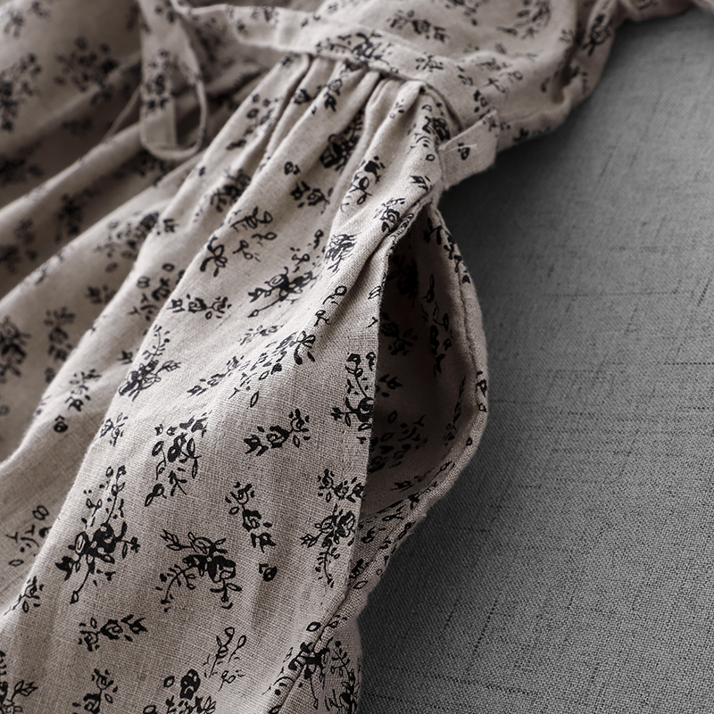 Summer Floral Cotton Linen Dr  - огляд і ціна Midi Skirt Floral
