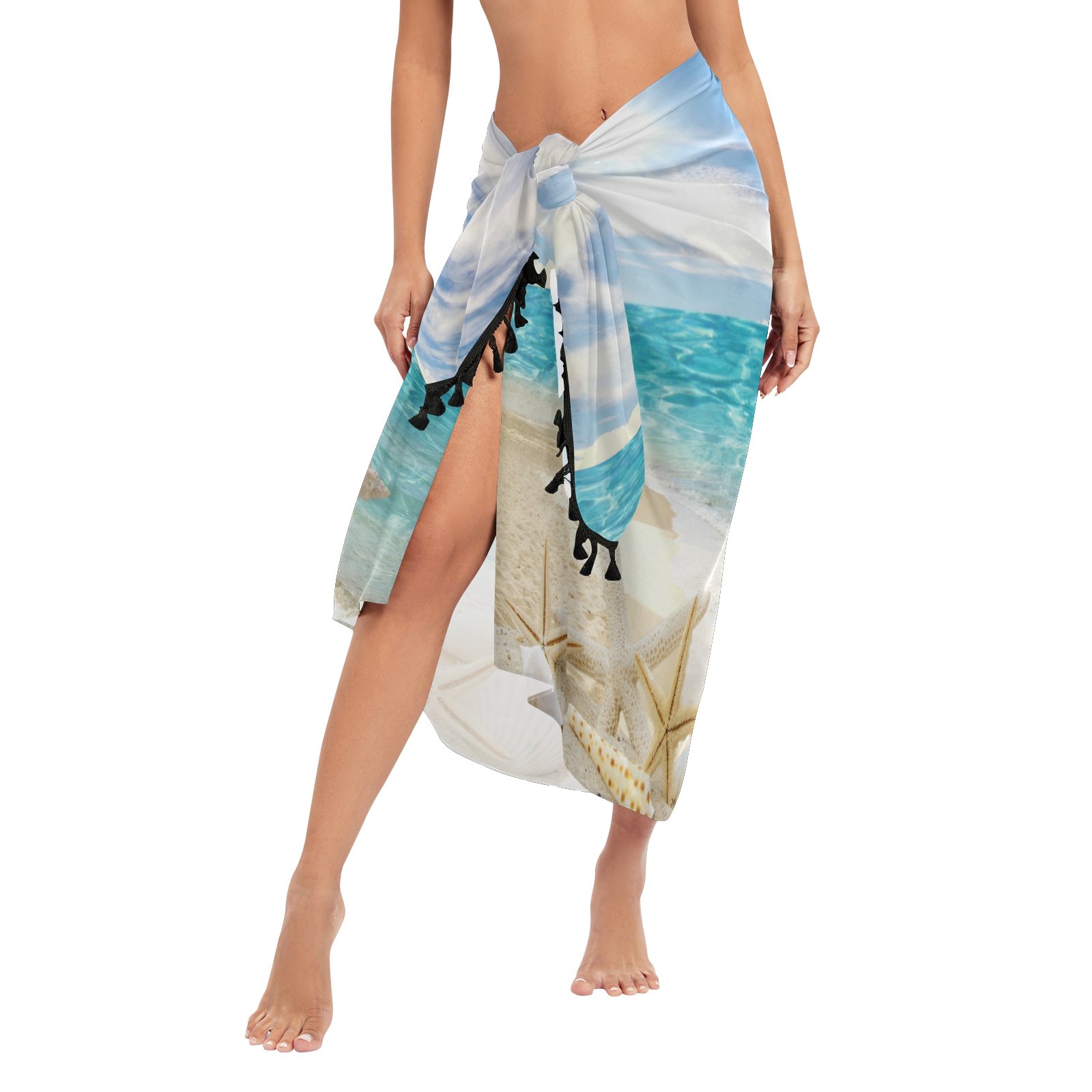 Sexy Women Chiffon Swimwear Pa - огляд і ціна Cover Up Kaftan