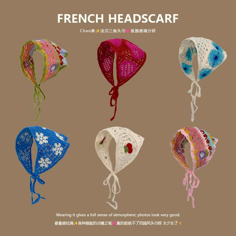 Knit Triangle Headband French  - огляд і ціна Headband Summer Knit