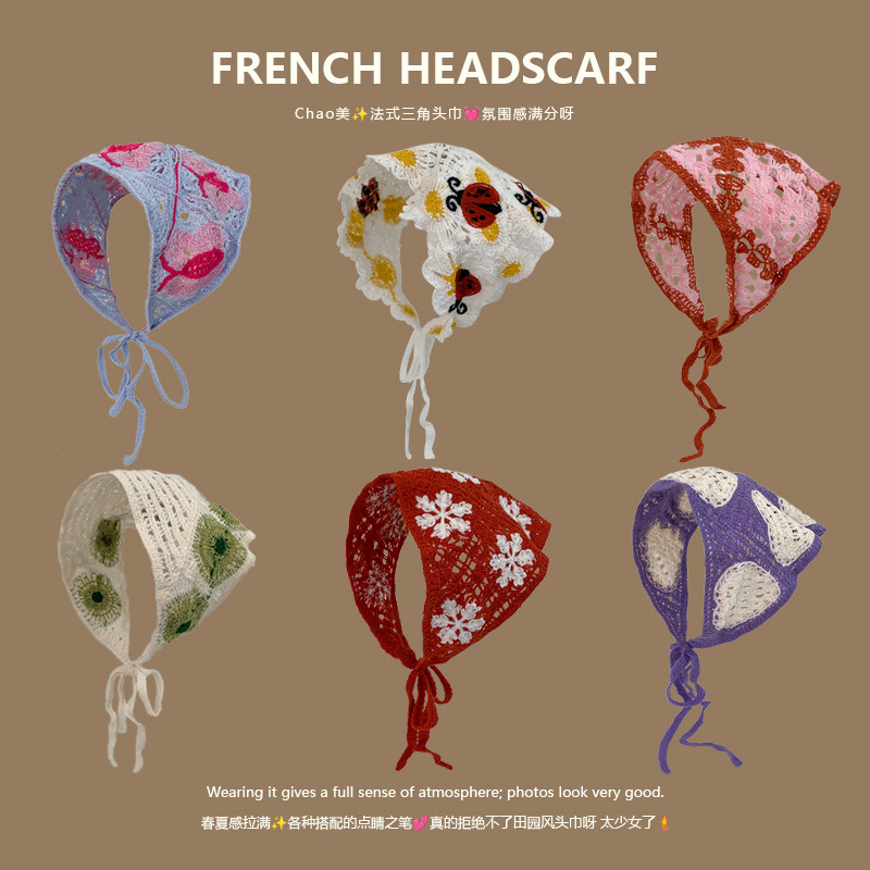 Knit Triangle Headband French  - огляд і ціна Headband Summer Knit