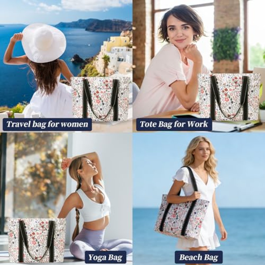 Tote Bag for Women with Laptop - огляд і ціна Tote Bag Beach
