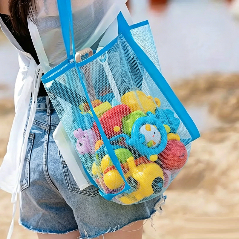 Multicolor Swimming Large Mesh - огляд і ціна Tote Bag Beach